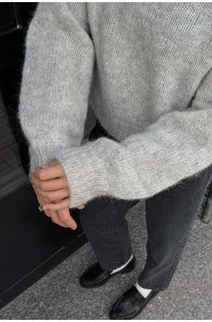 Sweter Noelle - luksusowy raglan z alpaki i merino | Marisol